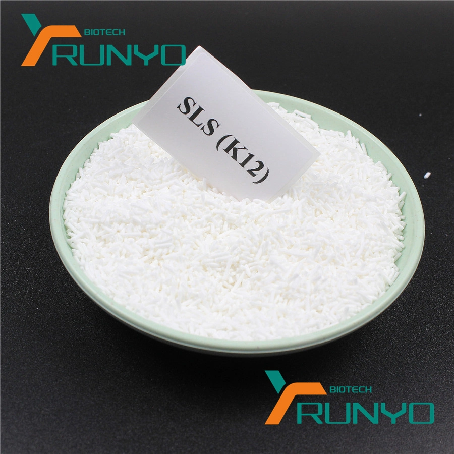 Factory Sell CAS No 151-21-3 Detergent Chemical Sodium Lauryl Sulfate Powder SLS K12
