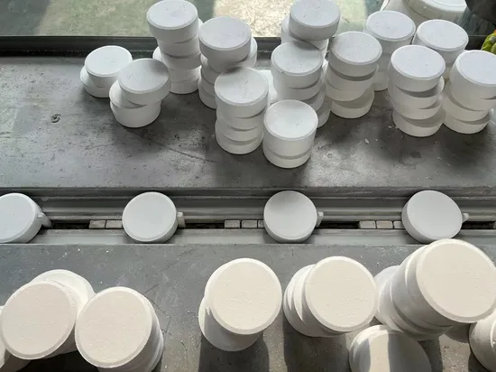 TCCA/Químicos para piscinas/Tableta 200g/Tableta