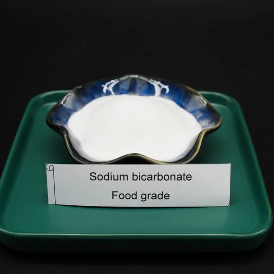 Bicarbonato de sodio aditivo alimentario grado alimenticio con 99% de pureza