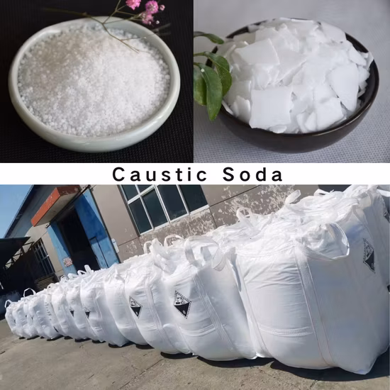 Nuevo Zhongtai Chemical Flake 1310 73 2 Copos de soda cáustica