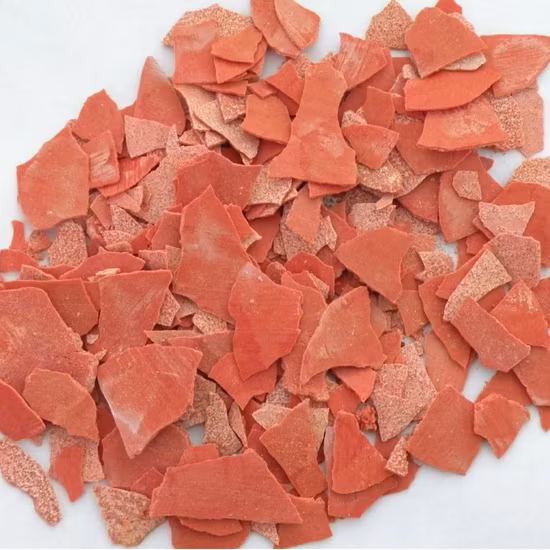 Agente floculante CAS 10043-01-3 Escamas blancas de sulfato de aluminio utilizadas para el tratamiento de aguas/industria textil/papelera